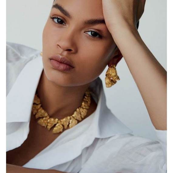 213. Bông tai vintage phong cách cực cổ điển | Độc lạ | Vintage Necklace|| Si Nhật | Japan | 2HAND