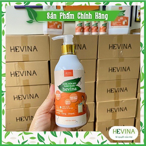 Nước Rửa Chén Thảo Dược HEVINA Chai 100ml