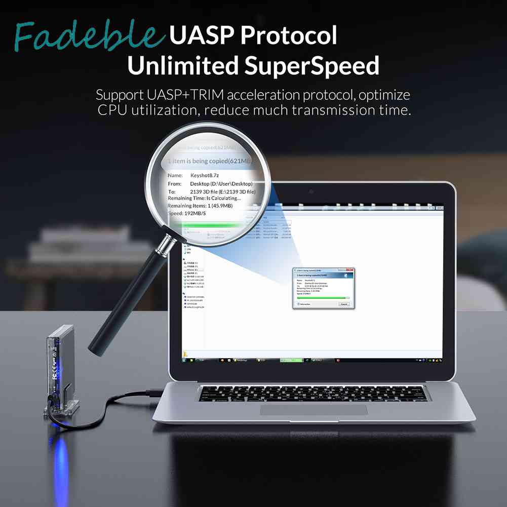 Hộp Đựng Ổ Cứng Ngoài ORICO HDD USB 3.1 Type C Sang 2.5 SATA