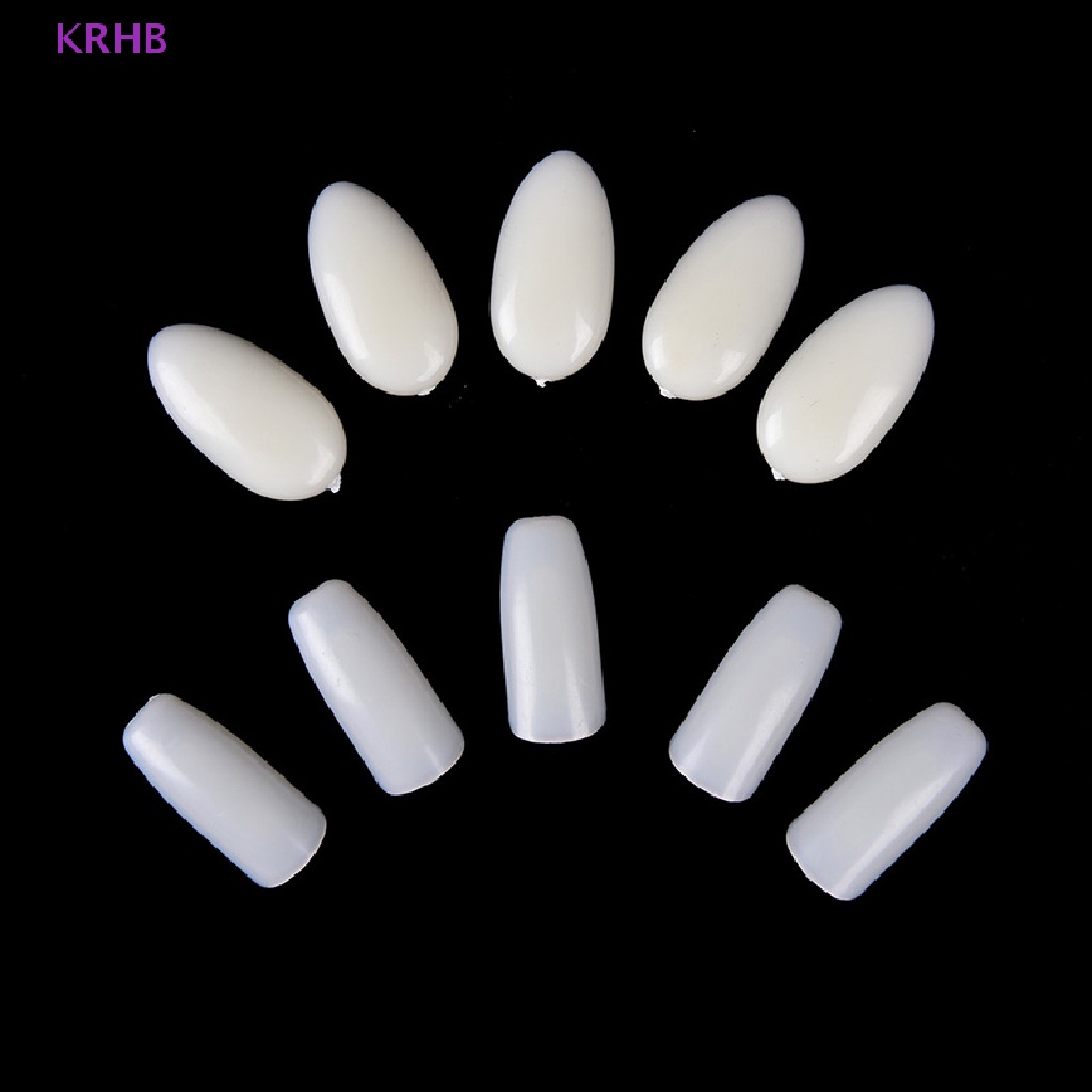 Set 100 Móng Tay Giả Luyện Tập Tháo Rời Được Mới