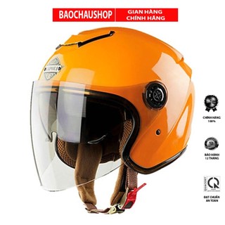Nón bảo hiểm 3/4 Napoli N125 (2 Kính) – Bảo Hành 12 Tháng