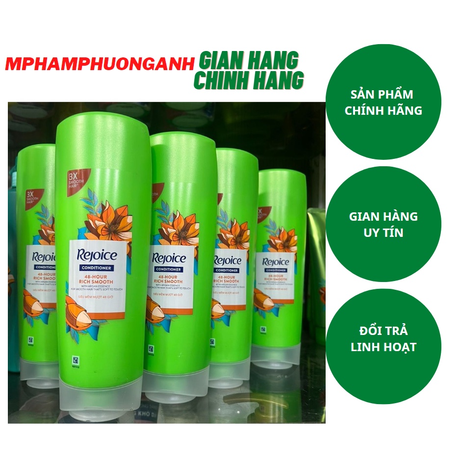 Dầu xả Rejoice siêu mềm mượt 320ml