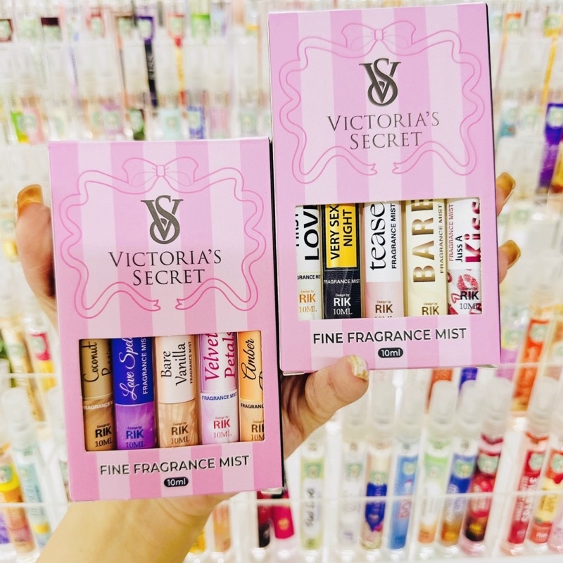 SET HỘP 5C LUXURY XỊT THƠM BODY MIST VIC