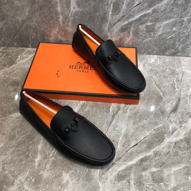 Giày Moca nam mẫu HM mới nhất da bò nguyên tấm bảo hành 1 năm