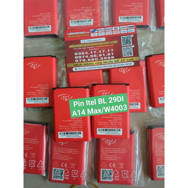 pin ite BL 29DI /itel A14 max/w4003