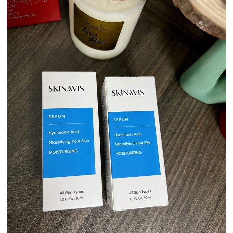 Tinh Chất Cấp Ẩm Phục Hồi Skinavis Hyaluronic Acid & Niacinamide + B5