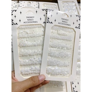 Trai nửa nail, túi ngọc trai mix size- Cheap Nail