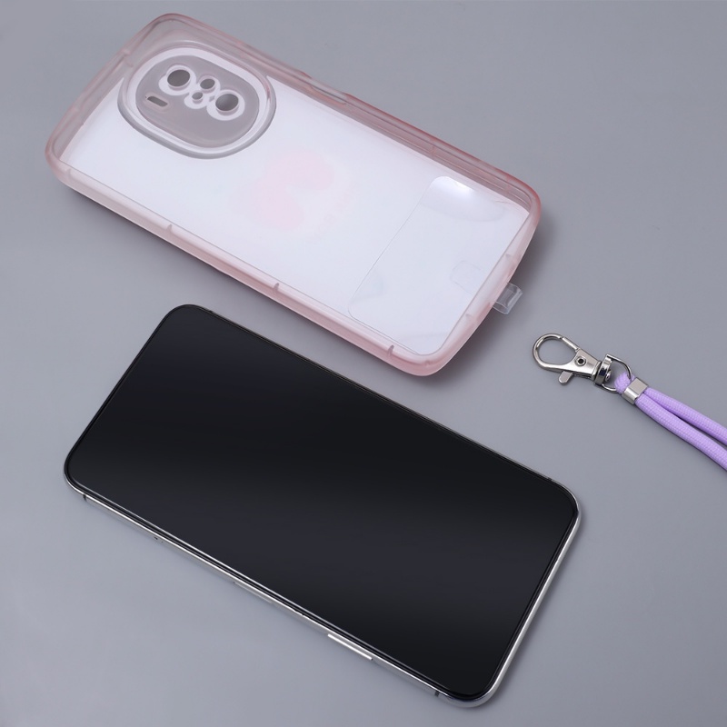 Dây Đeo Điện Thoại / Thẻ / Điện Thoại Bằng Nilon Trong Suốt Nhiều Màu Tùy Chỉnh Chống Thất Lạc Kèm Khóa Kim Loại Tiện Dụng