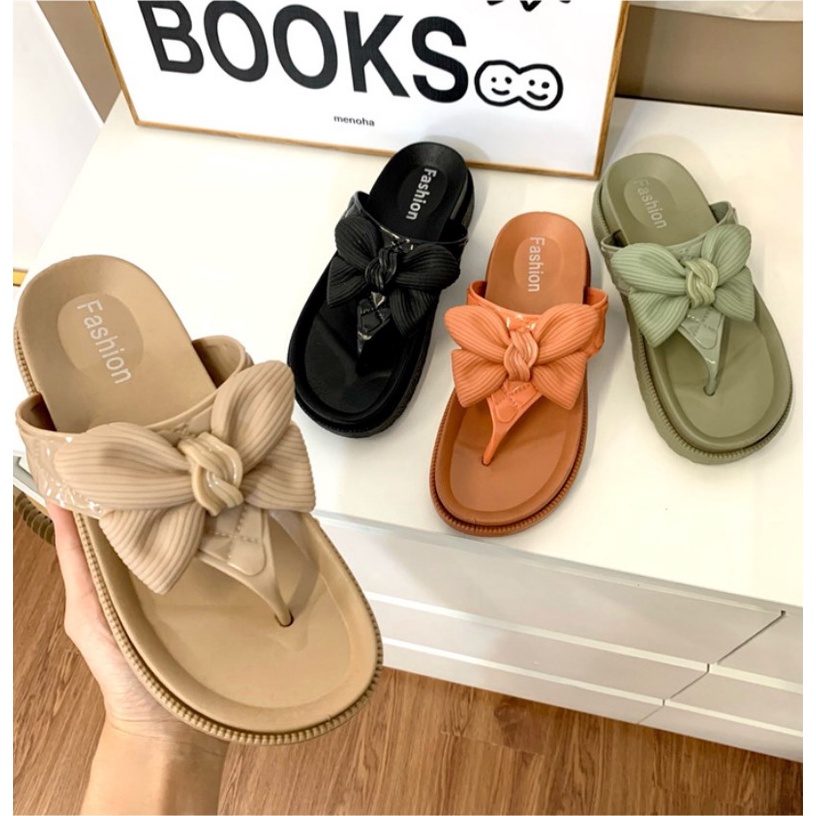 Giày Sandal Đế Dày Thoải Mái Thời Trang Đi Biển Cho Nữ