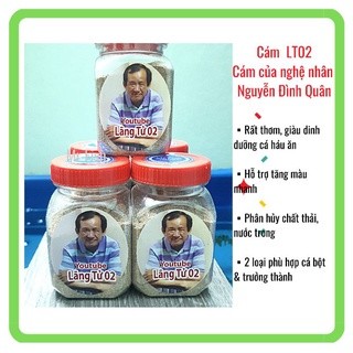 Cám LT 02 nguyên seal- Giàu dinh dưỡng cho cá bột, cá trưởng thành- Betta, Guppy và cá cảnh - Mr Fish +