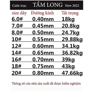 Cước Làm Dây Trục Tầm Long 100m