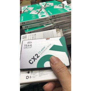 Ổ cứng ssd teamgroup cx2 256gb 2.5 inch sata iii