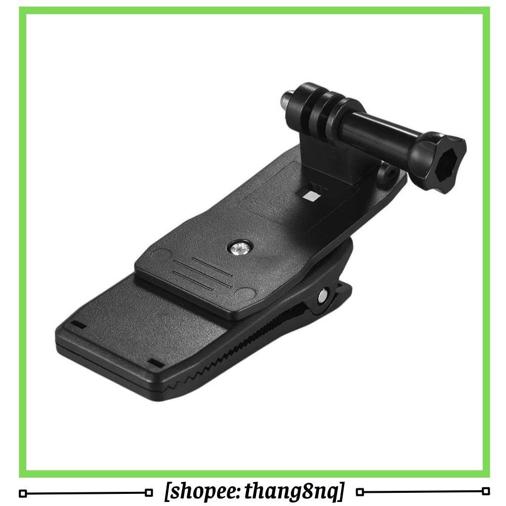 Kẹp xoay 360 độ cho máy quay hành động Gopro Hero 9/8/7/6/5/4/3