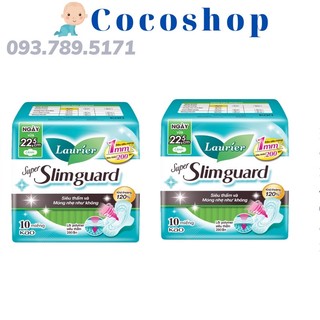 Băng vệ sinh Laurier siêu mỏng, siêu bảo vệ 1mm 22,5cm 20 miếng