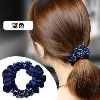 Dây Cột Tóc Đính Hạt Ngọc Trai Thời Trang Cho Nữ