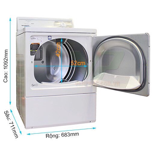 Máy sấy quần áo Speed Queen 15kg LES17AWF3022 - Hàng chính hãng