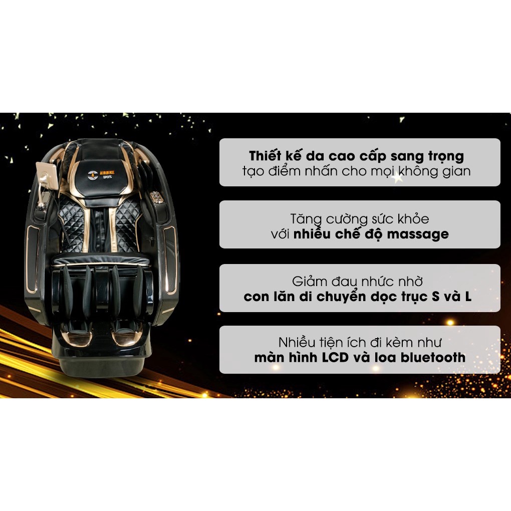 Ghế Massage 6D Toàn Thân Cao Cấp MK337 - Hàng Chính Hãng