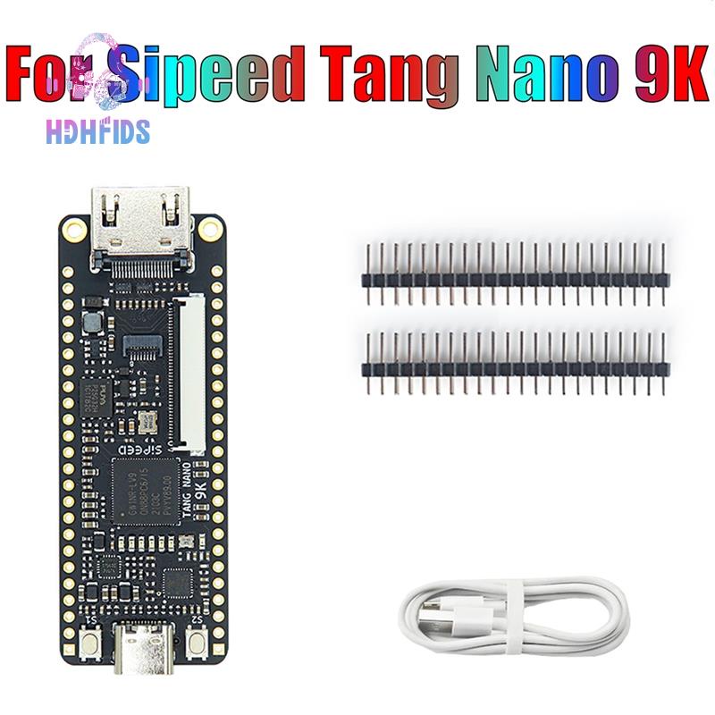 Dành Cho Ban Phát Triển FPGA Sipeed Tang Nano 9K GOWIN RISC-V HD Với Cáp Loại C