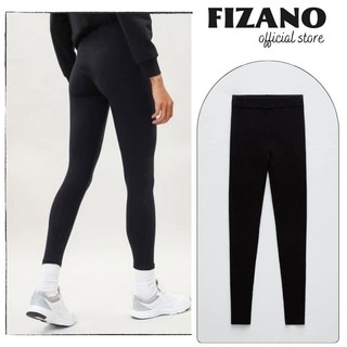 Quần legging nữ dài cạp cao chất cotton umi co dãn dày dặn Fizano