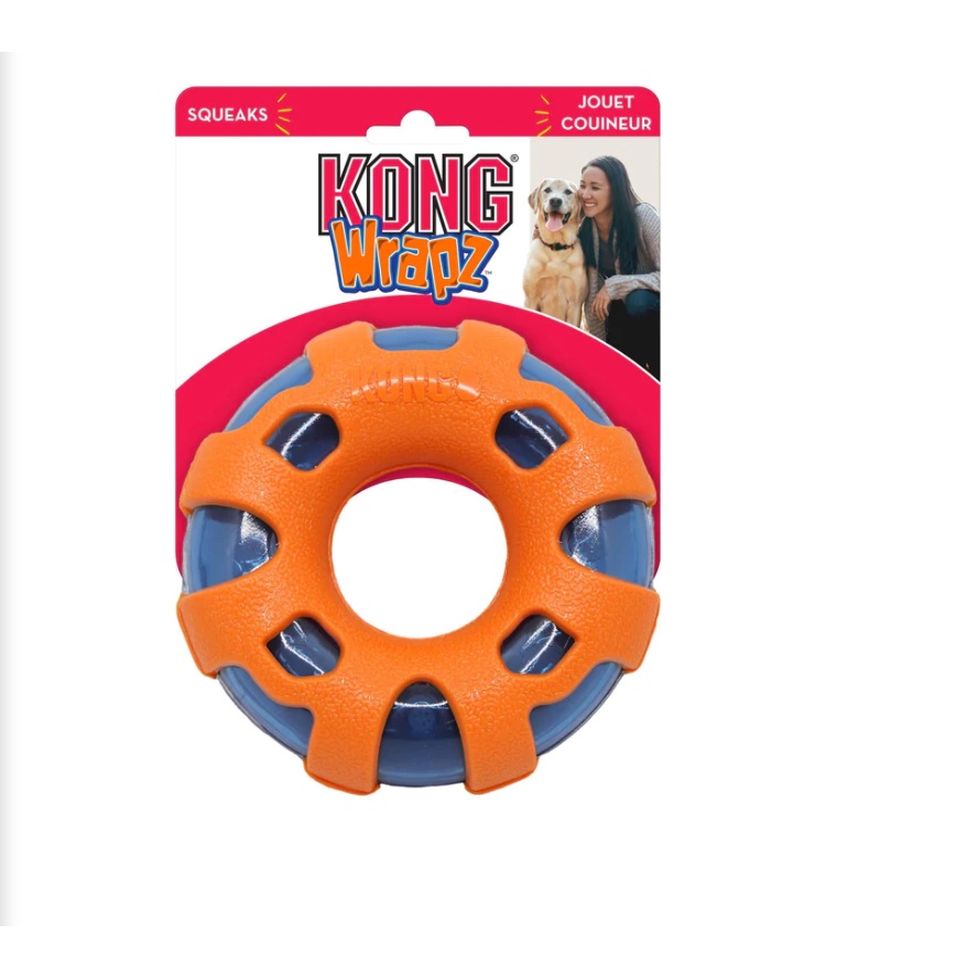 Đồ chơi KONG Wrapz Ring Small Size - Hình vòng