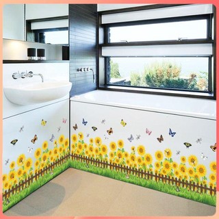 Decal Dán Tường Trang Trí Chân Tường