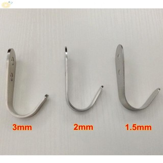 【VARSTR】Hook Single hook Solid Stainless Steel 10PCS Creative Hanger Heavy Duty