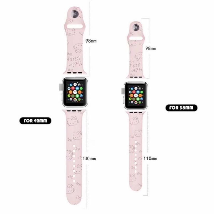 Dây Đeo Đồng Hồ Bằng Silicone 49MM 45MM 44MM 42MM 42MM Cho iWatch series Ultra 8 7 SE 6 5 4 3 2 1 41MM 40MM 38MM