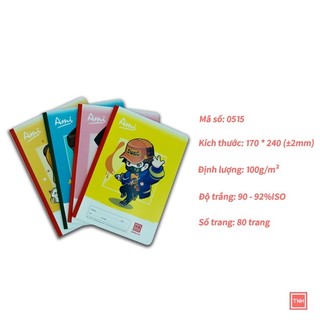 Combo 5 vở ôli Hồng Hà 0515 (80 trang)