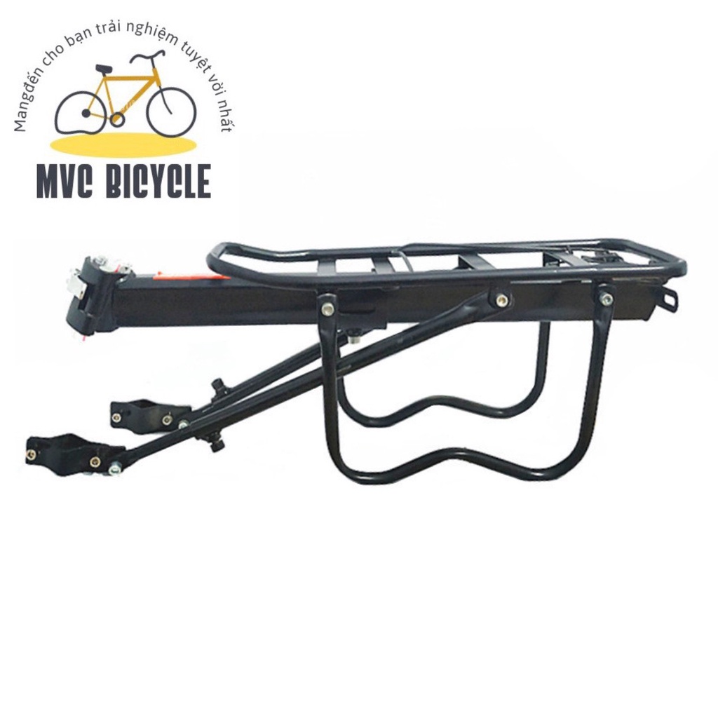 Giá đèo hàng xe đạp thể thao hợp kim nhôm chịu lực 50kg Giá đèo hàng xe đạp tháo lắp nhanh