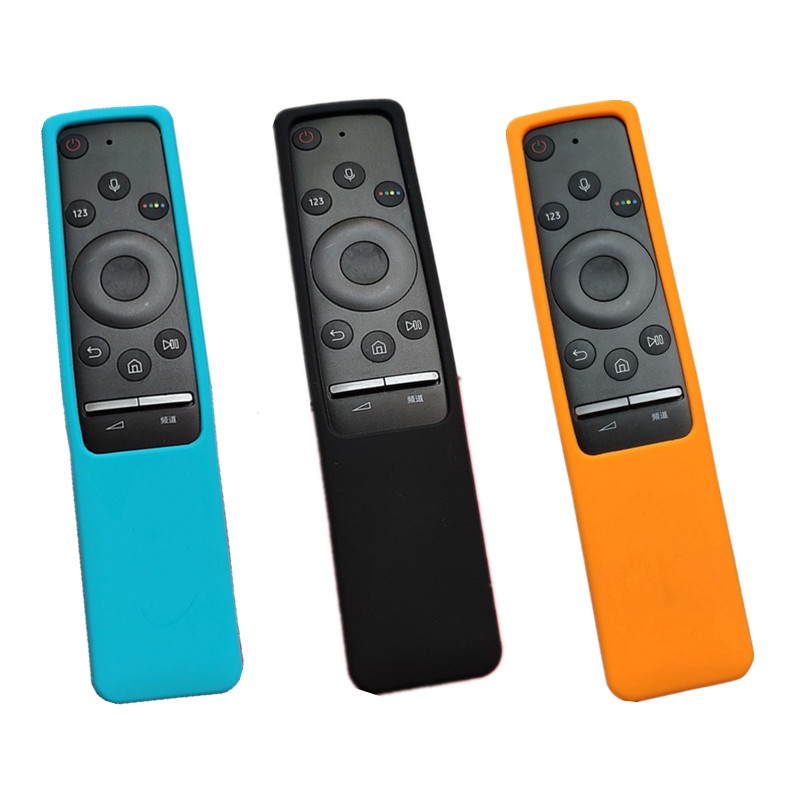 Tay áo điều khiển từ xa cho Samsung TV Q70 Q60 Q80 Vỏ bảo vệ từ xa bằng silicon chống bụi chống nước cho Samsung BN59-01242A