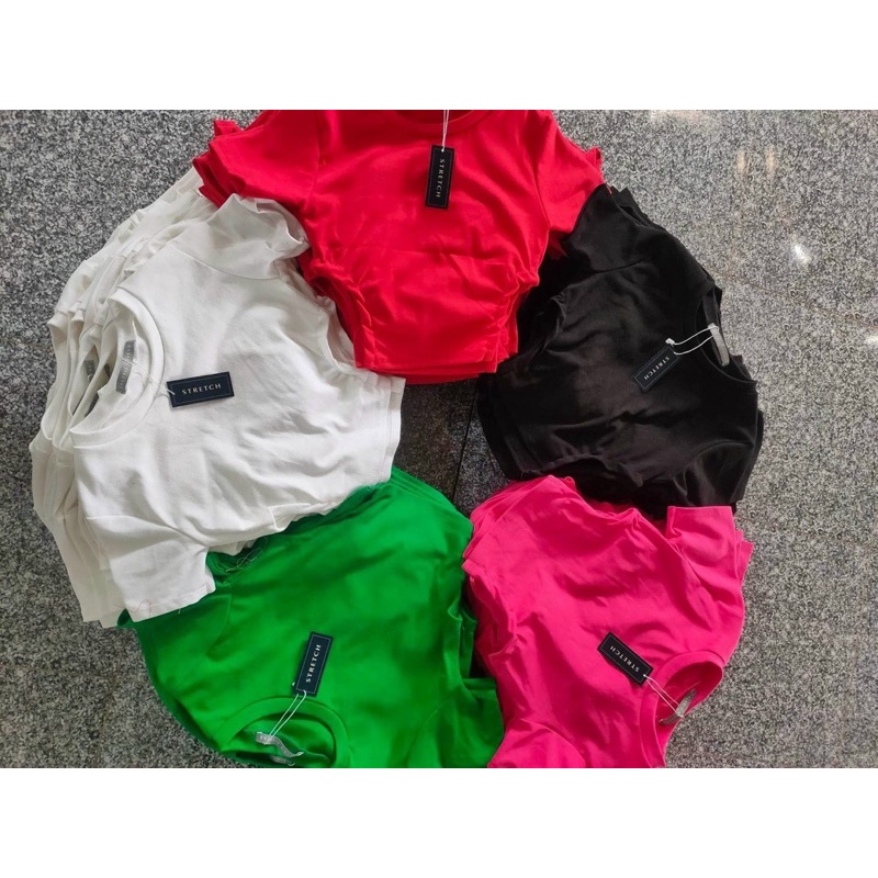 áo rút dây 2 bên croptop ôm kx