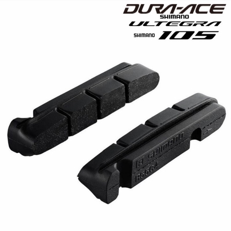 GÔN PHANH XE ĐẠP ĐUA SHIMANO R55C4 GÔM THẮNG MÁ PHANH SHIMANO R55C4