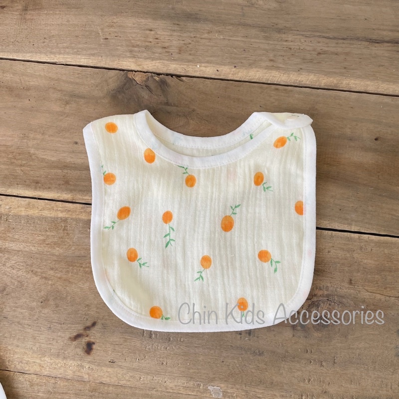 Yếm xô muslin 4 lớp cho bé trai gái, yếm ăn dặm cho bé