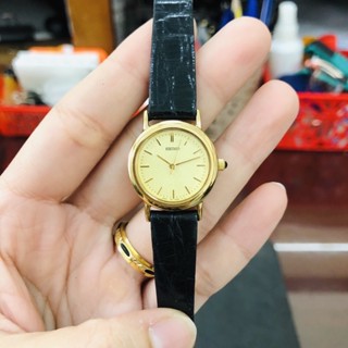 Đồng hồ nữ si nhật hiệu Seiko, dây khoá zin