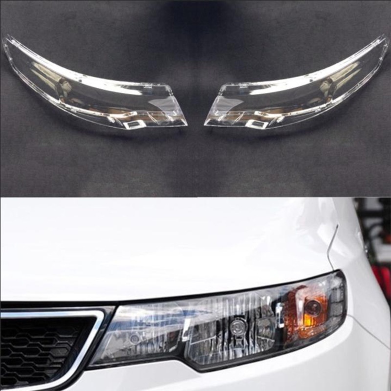 Ốp Đèn Pha Trong Suốt Cho Xe Hơi Kia Cerato / Forte 2009 2010 2011 2012 2013