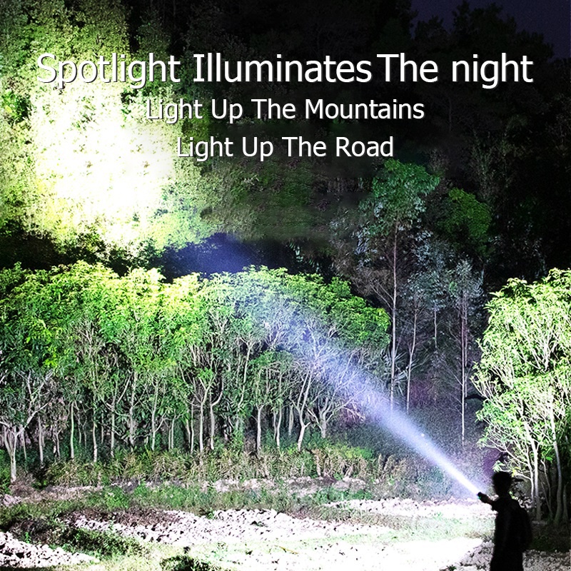 SmilingShark L21 Đèn Pin Siêu Sáng 1500Lumen 5 Chế Độ Sáng Tiện Dụng