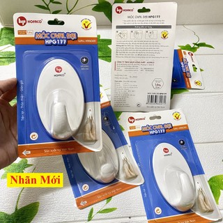 Móc nhựa Hofaco - Móc treo tường Oval HPG177 - Móc dán dính tường siêu tiện lợi