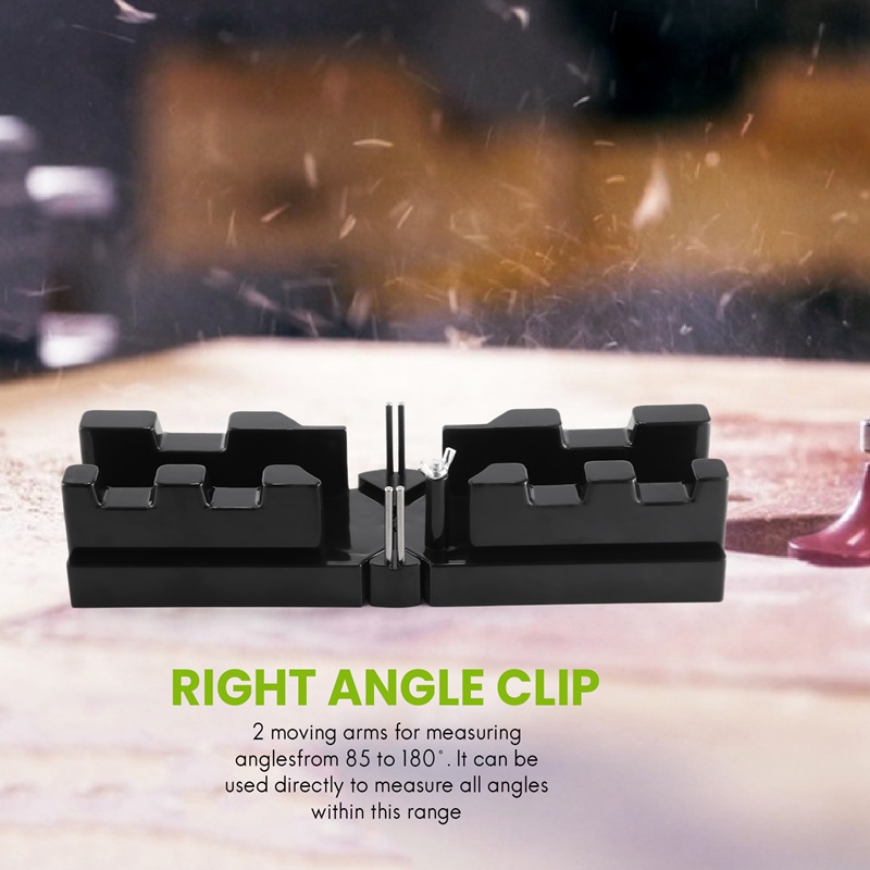 Dụng cụ cắt đo Mitre 2 trong 1 Kẹp góc Kẹp gỗ Giá đỡ và cắt Kẹp góc 85 đến 180 độ