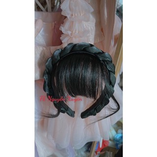 Cài nơ / bờm nơ - cài bính tóc giả mái cho bé