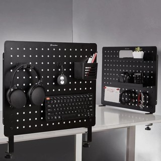 Bảng treo đồ Pegboard HyperWork PG-02 ( Bảng kim loại, chân kẹp bàn, 14 phụ kiện đi kèm)