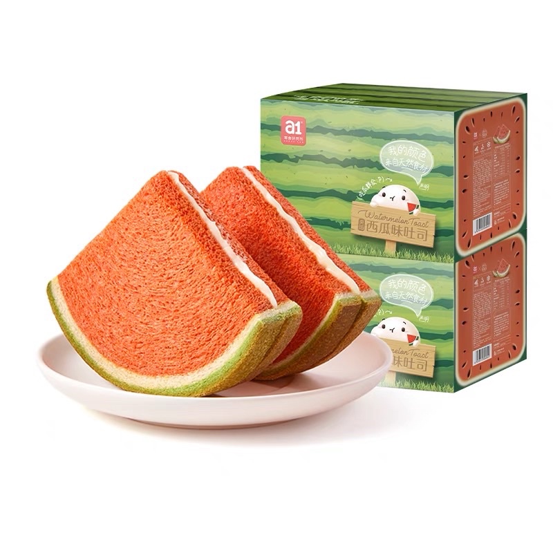 Bánh mỳ dưa dấu 🍉 dưa gang 🍈 nhân kem sữa chua 🍞