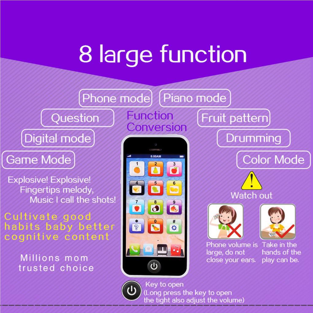 Điện Thoại Đồ Chơi Đa Năng Xinh Xắn Dành Cho Bé