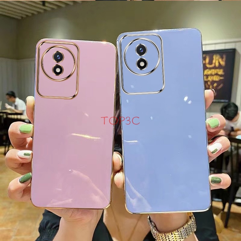 Ốp lưng Vivo Y02 Ốp Điện Thoại Viền Thẳng Thời Trang Cho Vivo Y02 Y02S Y15S Y01 Y16 Y22 Vivo Y22S U10 Y17 Y15 Y12 Y11 Y35 ZB