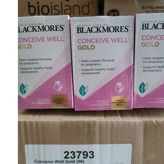 Date 2025-[Mẫu Mới ]Viên bổ trứng tăng khả năng thụ thai Blackmores Conceive Well Gold Úc