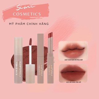 Son Merzy Academia Mellow Tint, Son Merzy Academia Cotton Lipstick