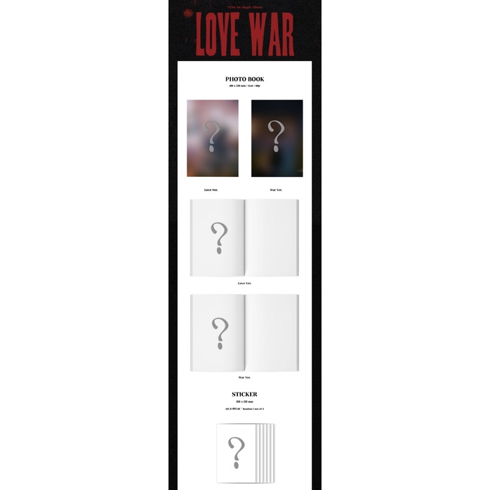 YENA -  1st Single Album