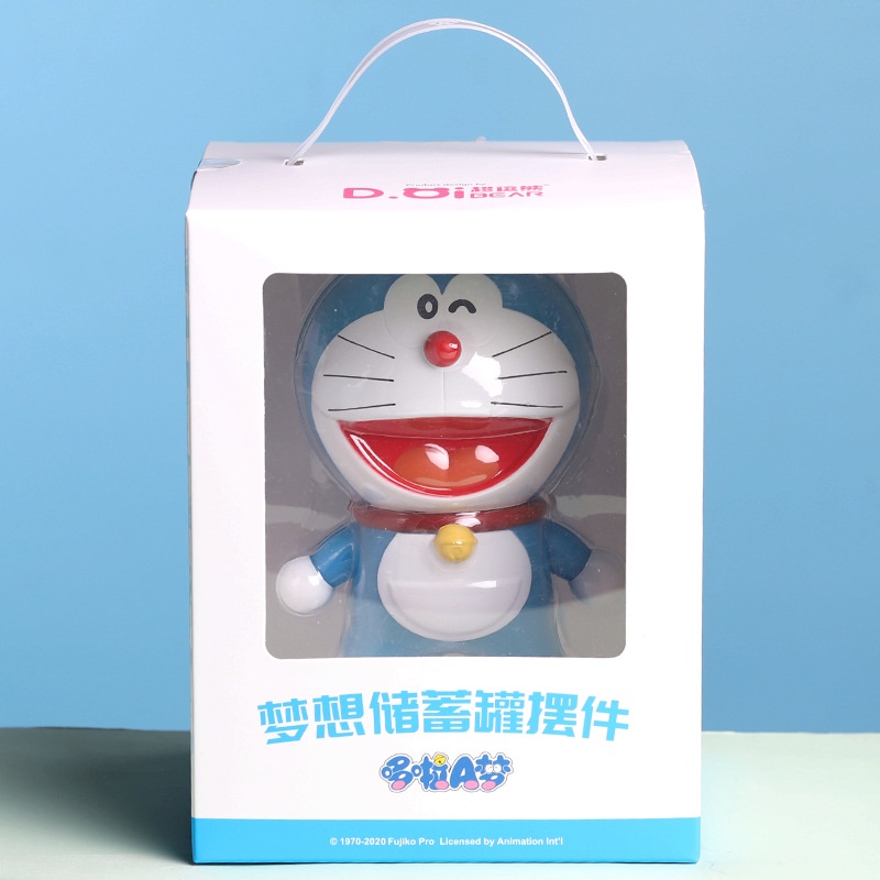 Đồ trang trí doraemon Đựng Tiền Tiết Kiệm Đáng Yêu Cho Bé