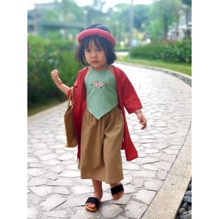 áo tứ thân cho bé