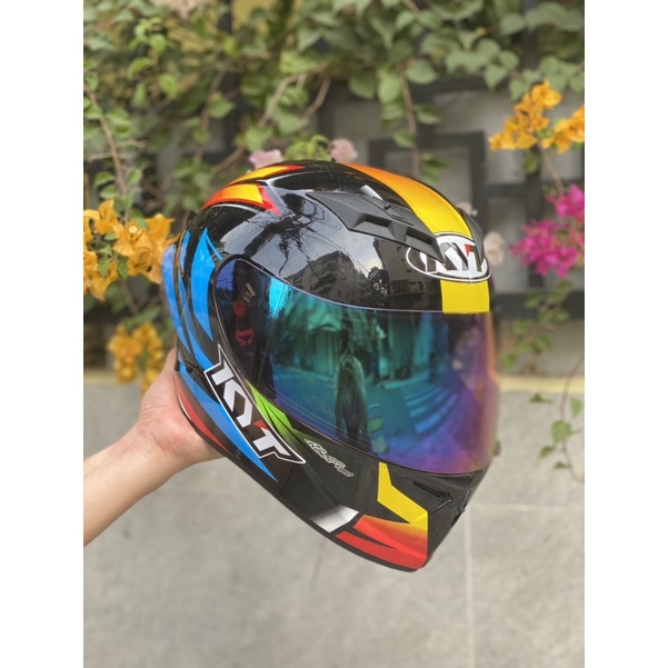 MŨ FULLFACE 2 KÍNH M266 Bản Dragon giới hạn lên logo KYT cực đẹp, Kèm túi đựng và BH 12 tháng