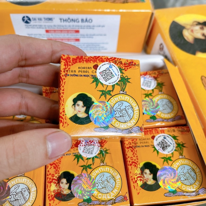 Kem sâm vàng Thái Lan chính hãng